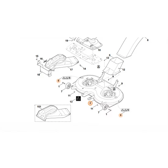 Stihl  Obudowa 6170 700 8530